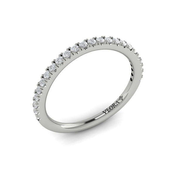 Matching Band for Corsage Halo Oval Engagement Ring