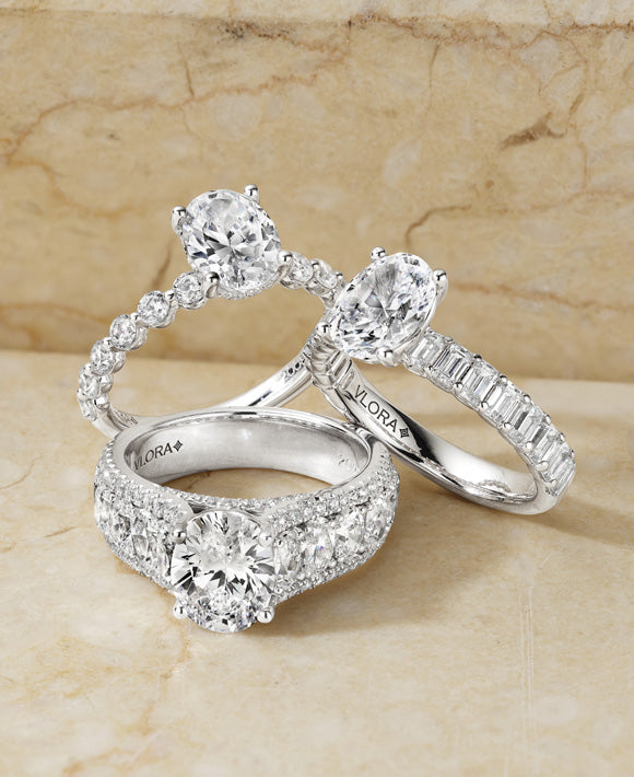 Luxury Diamond & Sapphire Engagement Rings for Women