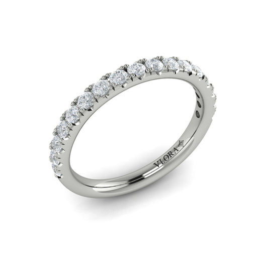 Matching Bands Wedding Band in Platinum by Vlora Bridal