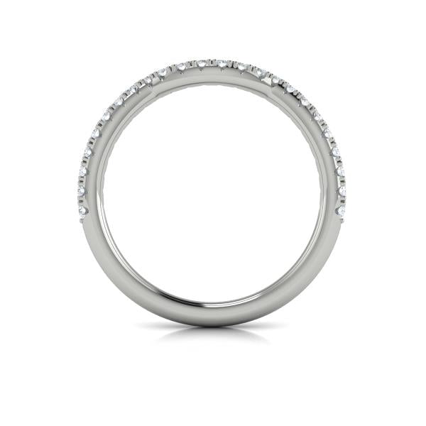 Matching Bands Wedding Band in Platinum by Vlora Bridal
