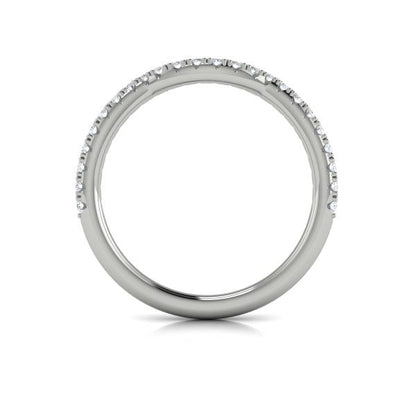 Matching Bands Wedding Band in Platinum by Vlora Bridal