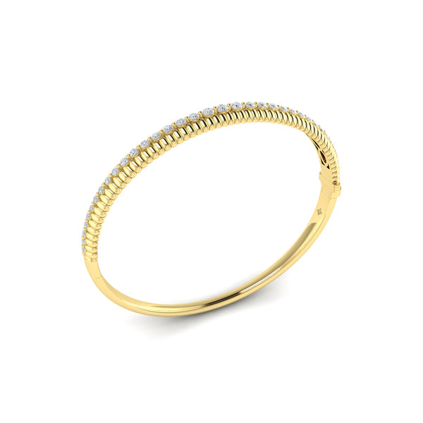 Ribbed Bangle