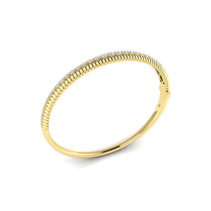 Ribbed Bangle