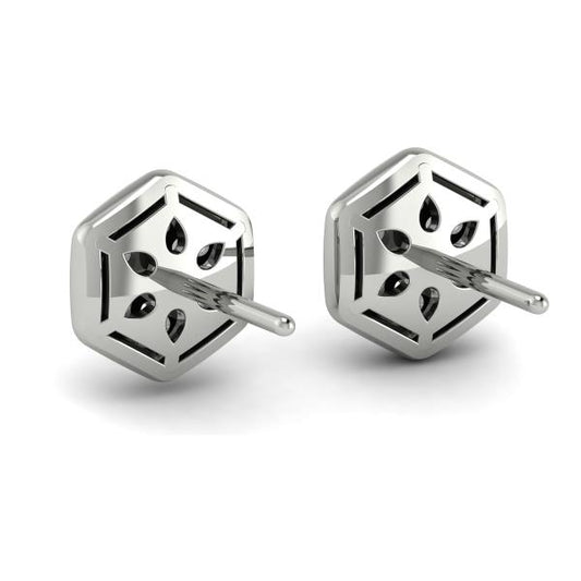 Diamond Earrings from SERAFINA Collection in Platinum