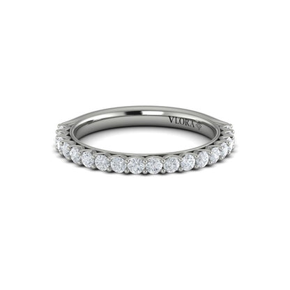 Matching Band for Woven Elegance Hidden Halo Round Engagement Ring