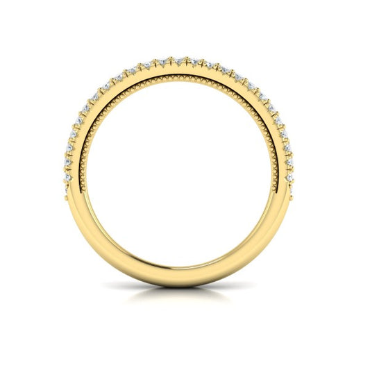 Matching Band for Regal Halo Oval Engagement Ring