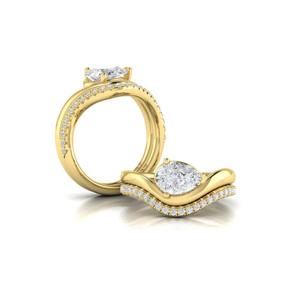 Matching Band for the Pear Excellence Engagement Ring