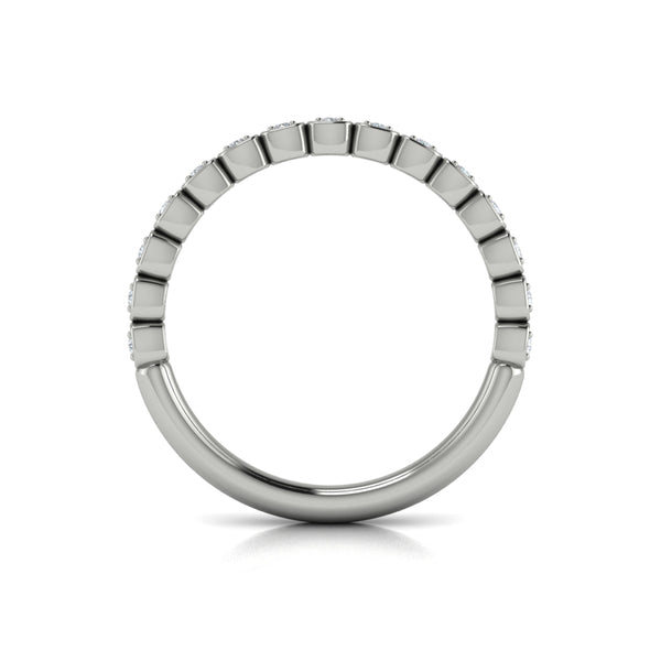 Stackables Wedding Band in Platinum by Vlora Bridal