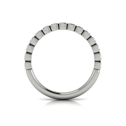 Stackables Wedding Band in Platinum by Vlora Bridal