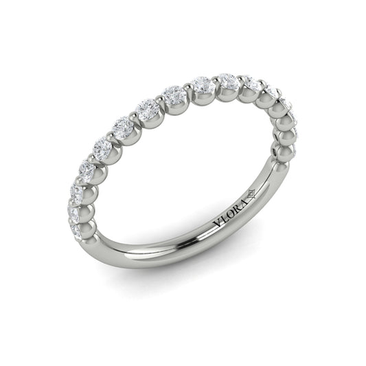 Matching Band for Floating Halo Round Engagement Ring