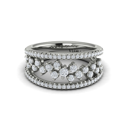 Diamond Ring from SOFIA Collection in Platinum