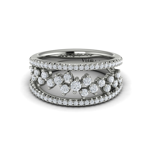 Diamond Ring from SOFIA Collection in Platinum