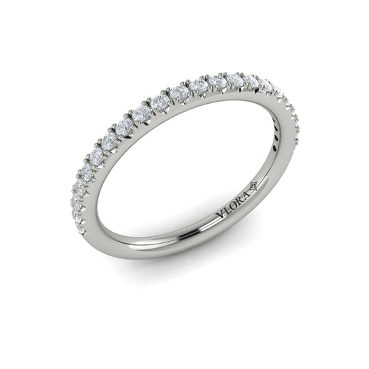 Matching Bands Wedding Band in Platinum by Vlora Bridal