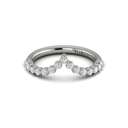 Diamond Ring from SOFIA Collection in Platinum