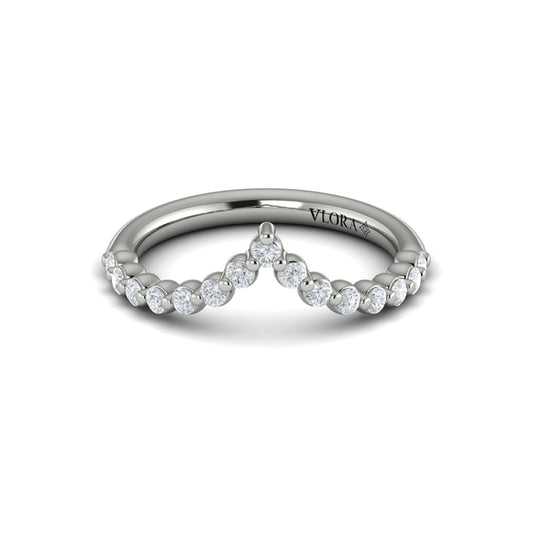 Diamond Ring from SOFIA Collection in Platinum