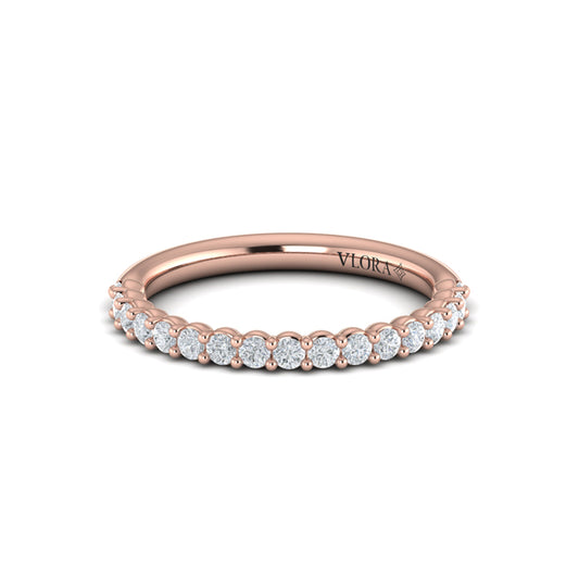 Classic Round Diamond Band