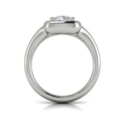 Bold Elegance Engagement Ring