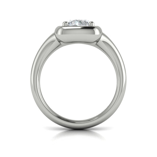 Bold Elegance Engagement Ring
