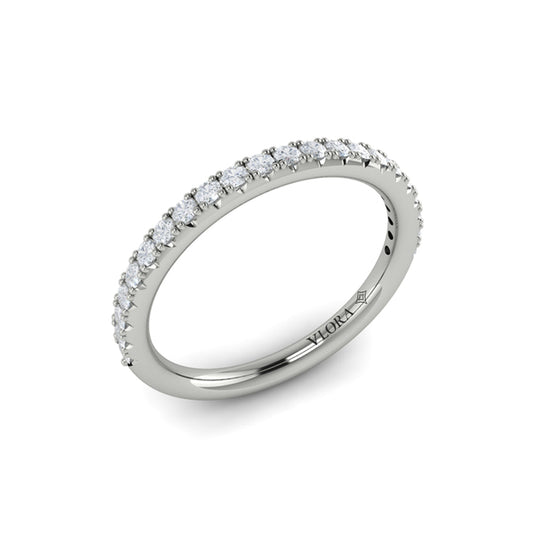 Matching Bands Wedding Band in Platinum by Vlora Bridal