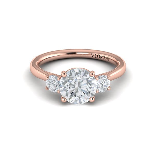 Timeless Trio Three Stone Engagement Ring