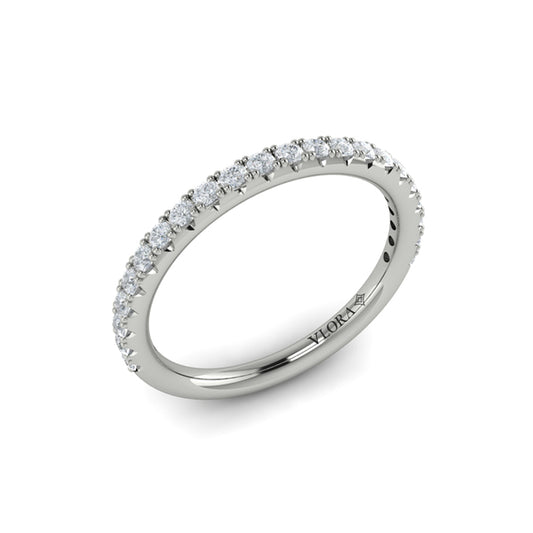 Matching Band for Tapestry Three Stone Emerald Cut Engagement Ring