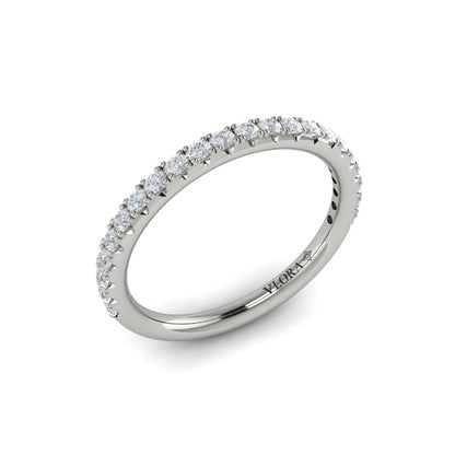 Matching Band for Tapestry Three Stone Emerald Cut Engagement Ring