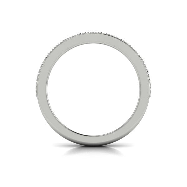Matching Bands Wedding Band in Platinum by Vlora Bridal