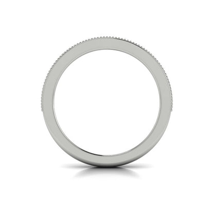 Matching Bands Wedding Band in Platinum by Vlora Bridal