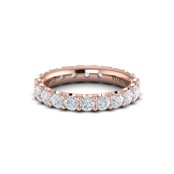 Dramatic Pave Eternity Ring