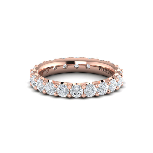 Dramatic Pave Eternity Ring