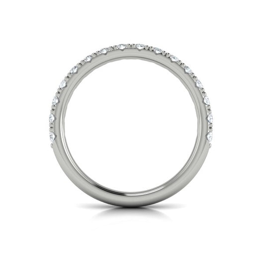 Matching Bands Wedding Band in Platinum by Vlora Bridal