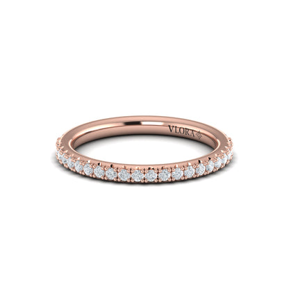Matching Band for Elevated Brilliance Solitaire Engagement Ring