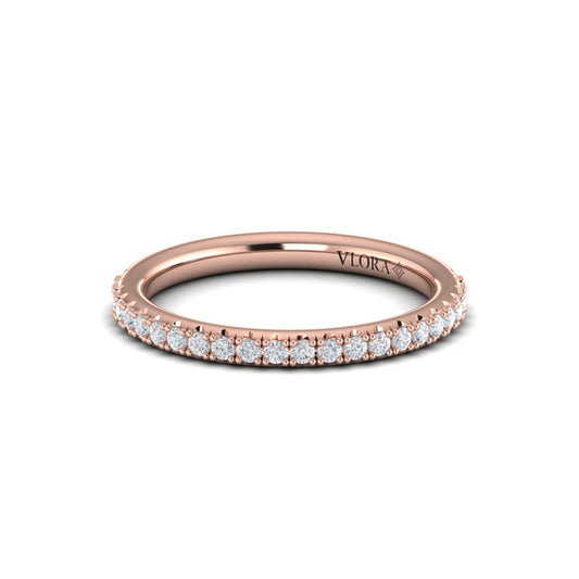 Matching Band for Elevated Brilliance Solitaire Engagement Ring