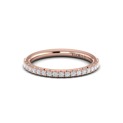 Matching Band for the Graceful Solitaire Engagement Ring