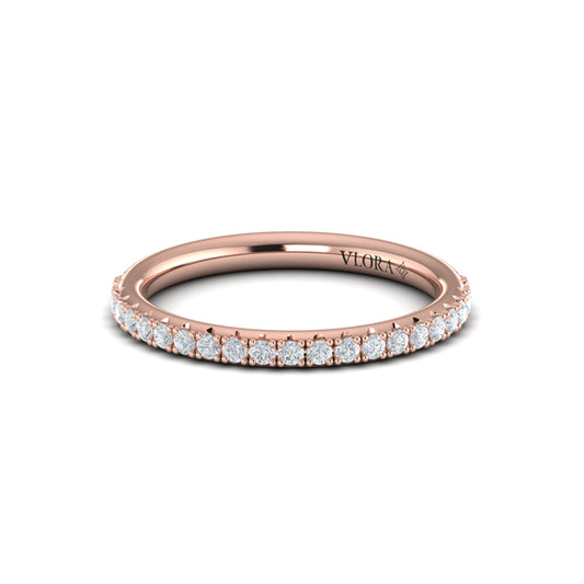 Matching Band for the Graceful Solitaire Engagement Ring