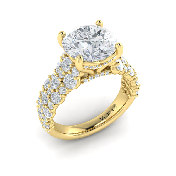 Mosaic Engagement Ring