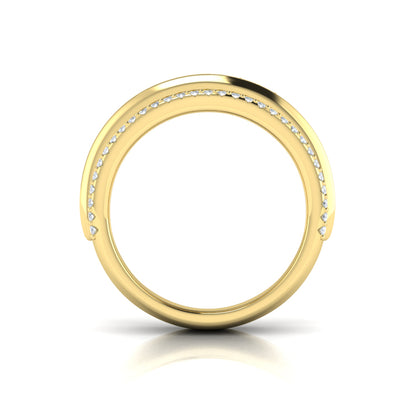 Diamond Pavé Multi-Row Wrapped Ring
