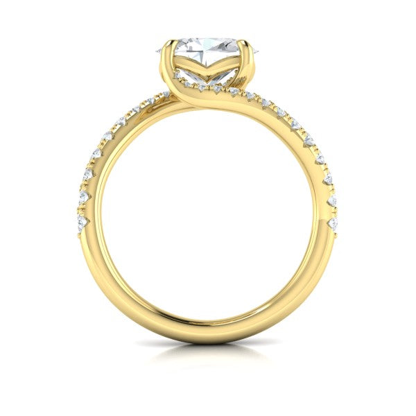 Celestial Engagement Ring