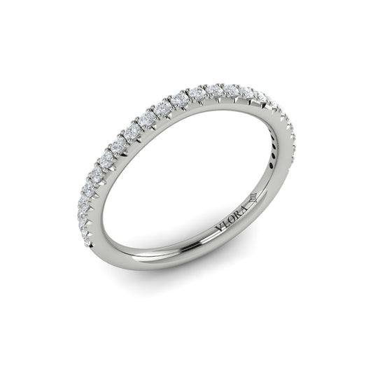 Matching Bands Wedding Band in Platinum by Vlora Bridal