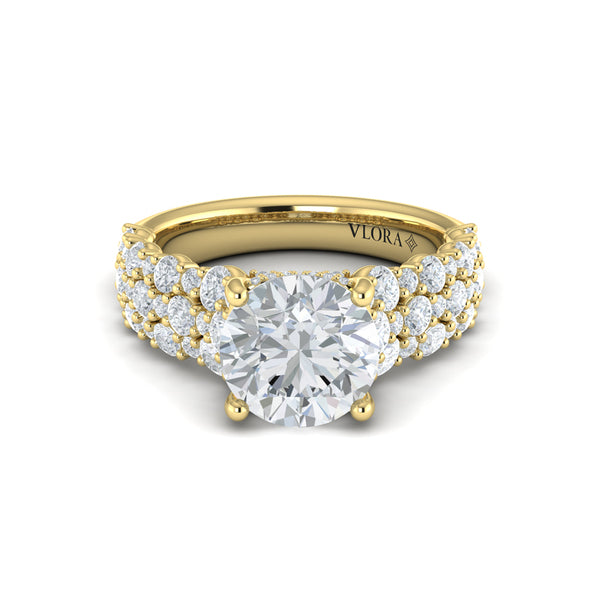 Mosaic Engagement Ring