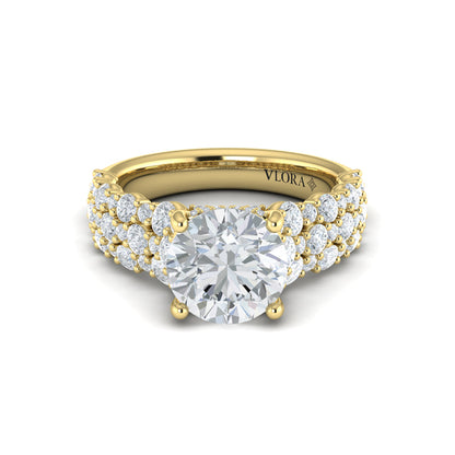 Mosaic Engagement Ring