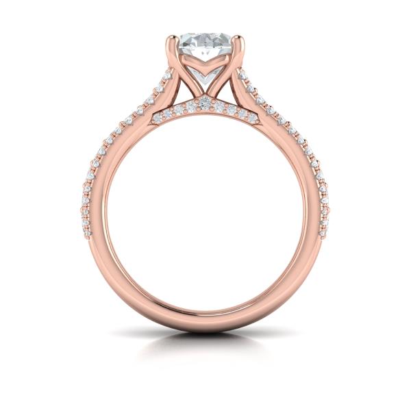 Opulence Oval Engagement Ring