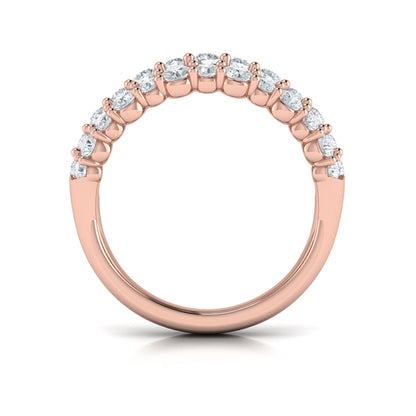 Diamond Double Row Statement Ring