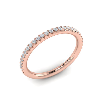Matching Band for the Bezel Three-Stone Engagement Ring