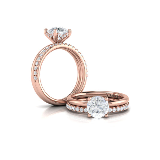 Matching Band for Classic Solitaire Engagement Ring