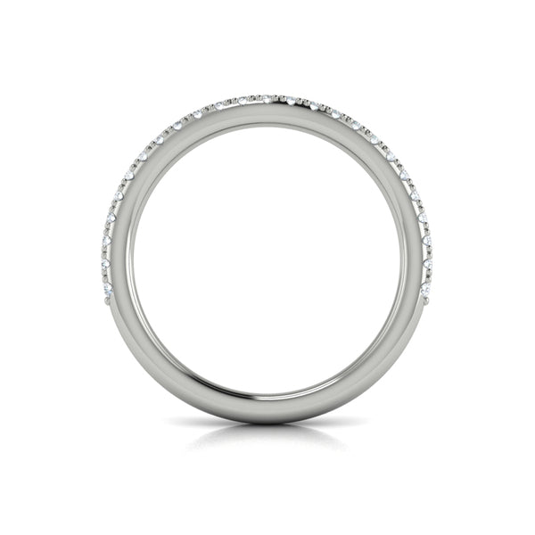 Matching Bands Wedding Band in Platinum by Vlora Bridal