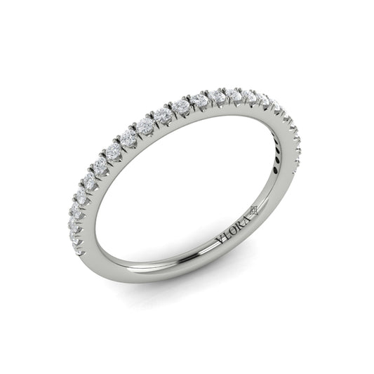 Matching Bands Wedding Band in Platinum by Vlora Bridal