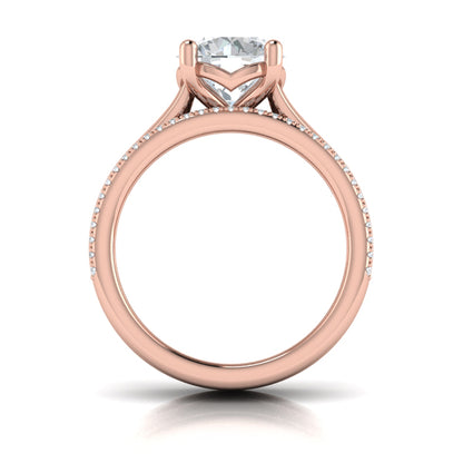 Triple Band Engagement Ring