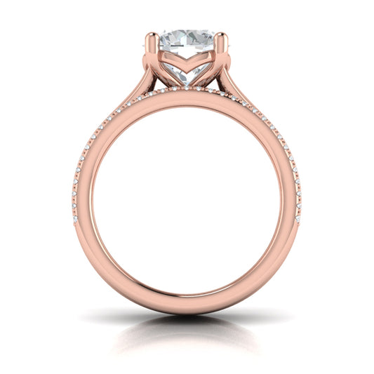 Triple Band Engagement Ring