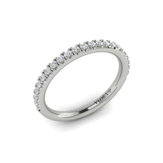 Matching Band for the  Embrace Three-Stone Engagement Ring